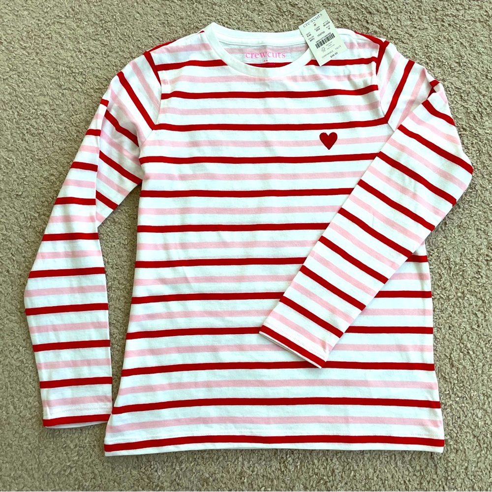 NWT Crewcuts Long Sleeve Tee